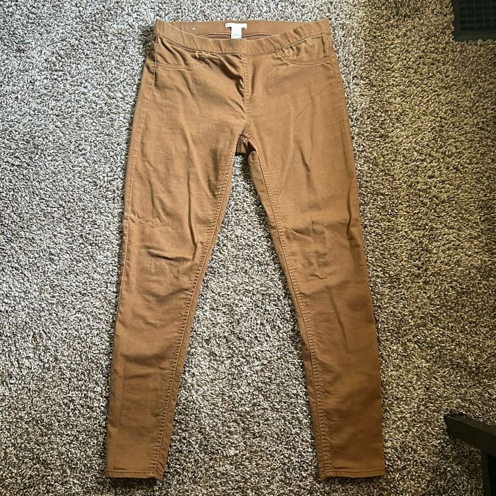 H&M Size 10 Brown Jeggings